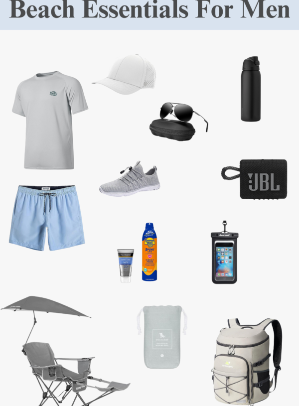Beach Essentials For Men – Simple and Easy Packing List!